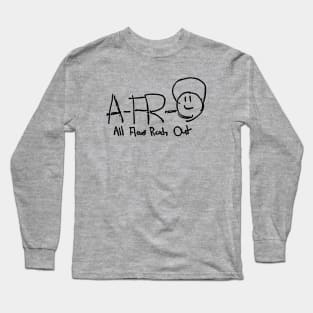 A-F-R-O Long Sleeve T-Shirt